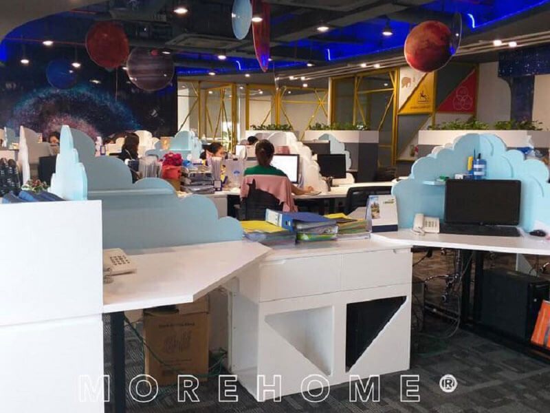 Công ty Nhật Bản đã thi công nội thất văn phòng chung cư đẹp và độc đáo.